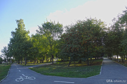 Мемориальный парк, или Сквер 50 лет Победы в Уфе